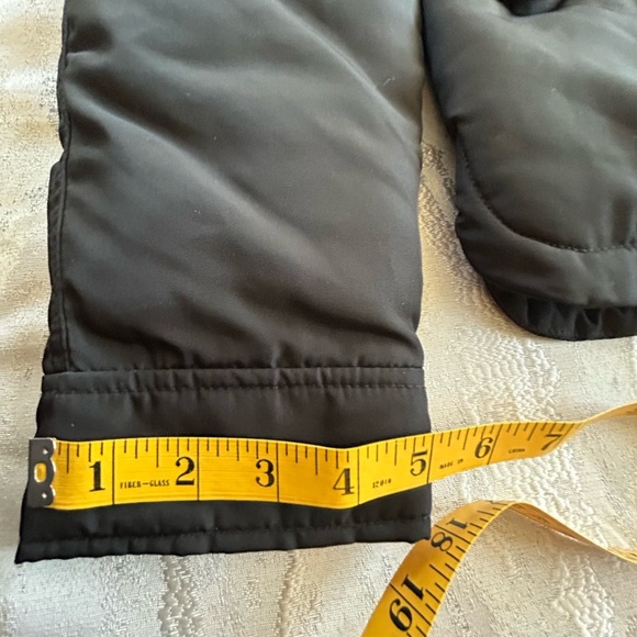 Old Navy Black Jacket with Faux Fur Trim - Picture 15 of 15